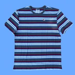 Striped Skater Champion Tee
